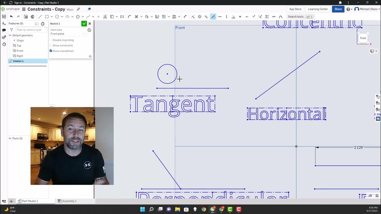 Sketch constraints in onshape youtube