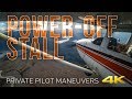 Power Off Stall in 4K -- Private Pilot Flying Maneuvers