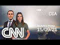 AO VIVO: CNN NOVO DIA - 15/09/2021