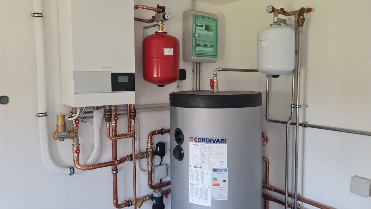 Pompa de caldura aer-apa split, Romstal EcoHeat - Usor de instalat, simplu de utilizat.