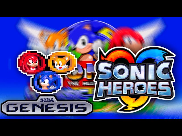 Sega Genesis / 32X - Sonic Classic Heroes (Hack) - Title Screen