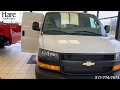2020 Chevrolet Express 2500 Work Van Cargo