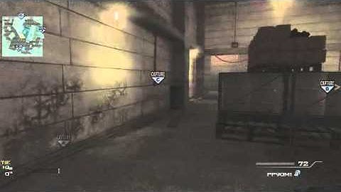 MW3: EPIC THROWING KNIFE CROSSMAP KILL!