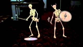 Skeleton warriors attacks me