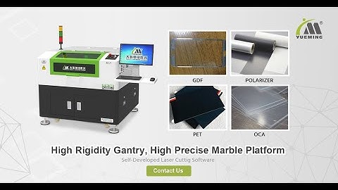 PC0506-A: High Precision CO2 Laser Cutter-Han’s Yueming Laser Group