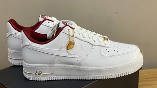 Unbox- Closing Nike Air Force 1 Low Just Do It Hangtag DV7584 - 100 Review