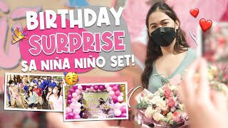 BIRTHDAY SURPRISE SA SET NG NIÑA NIÑO (NAIYAK AKO!) | Maja Salvador