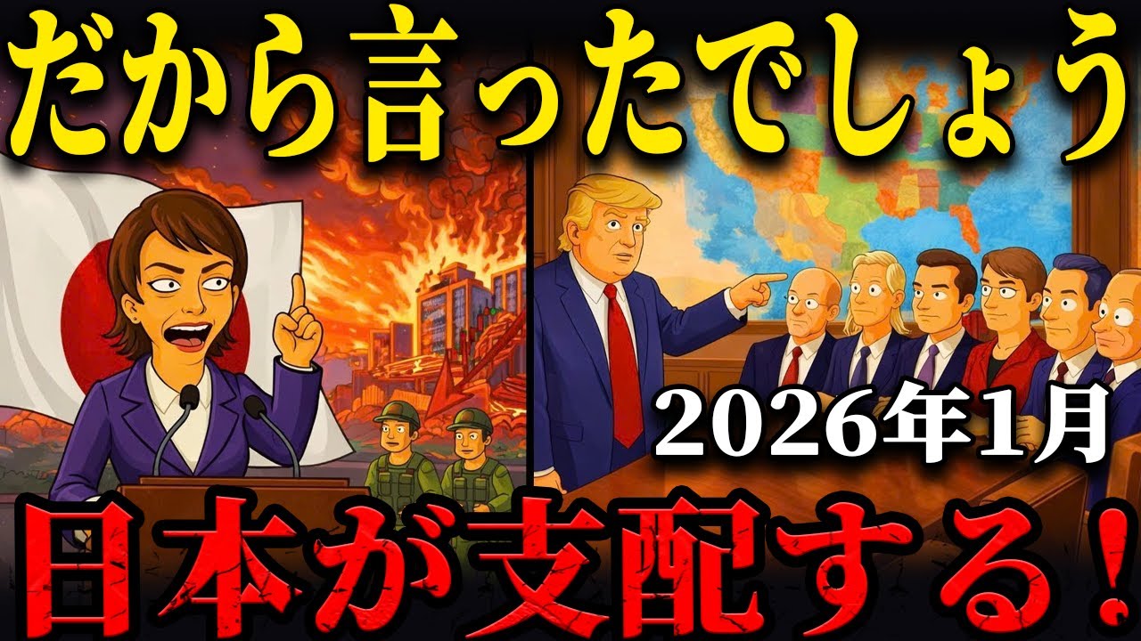 2026年1月から始まる世界の崩壊… ザ・シンプソンズが予言した“日本が覇権を奪う日”が現実に！？