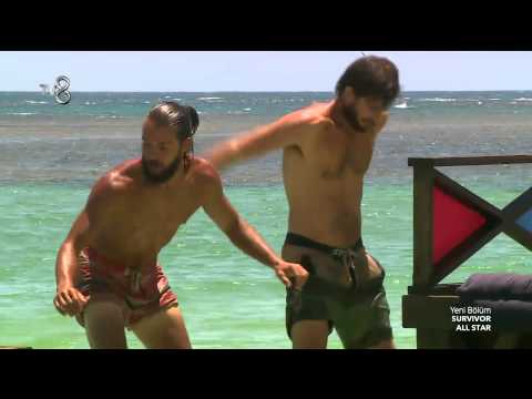 Survivor All Star - Hakan Oyun Sırasında Hilmi Cem'in Elini Tuttu (6.Sezon 62.Bölüm)