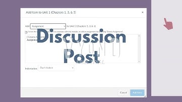 How to create module in Canvas LMS