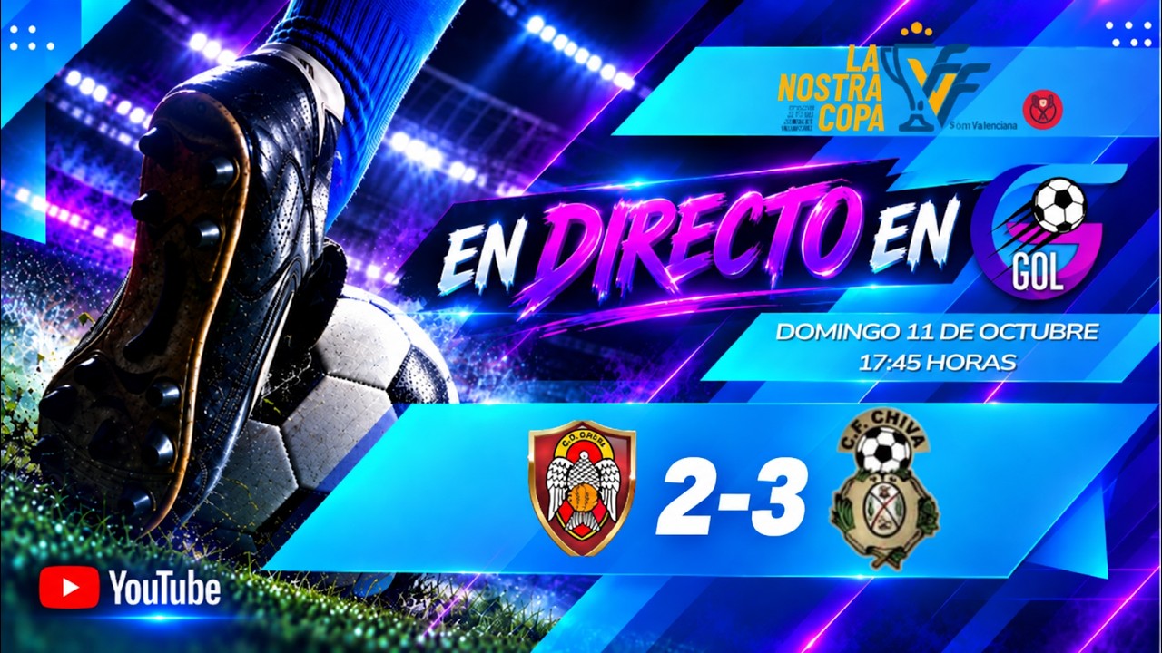VI LA NOSTRA COPA | CD Casas 2-3 CF Chiva