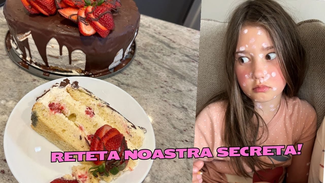 Tortul Special al lui Emily, gătim împreună în timp ce se recuperează de varicelă!