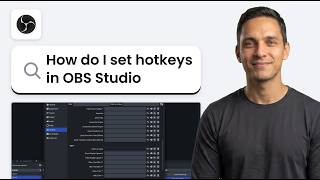 How to Set Hotkeys in OBS Studio (Easy 2026 Method)