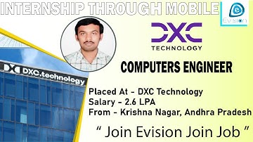 Congrats, Dharani Reddy| COMPUTERS ENGINEER | 2.6LPA | Got Selected as IT Engineer in DXC Technology