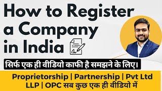 How to Register a Company in India | How to Register Startup Company in India | Company Registration screenshot 1