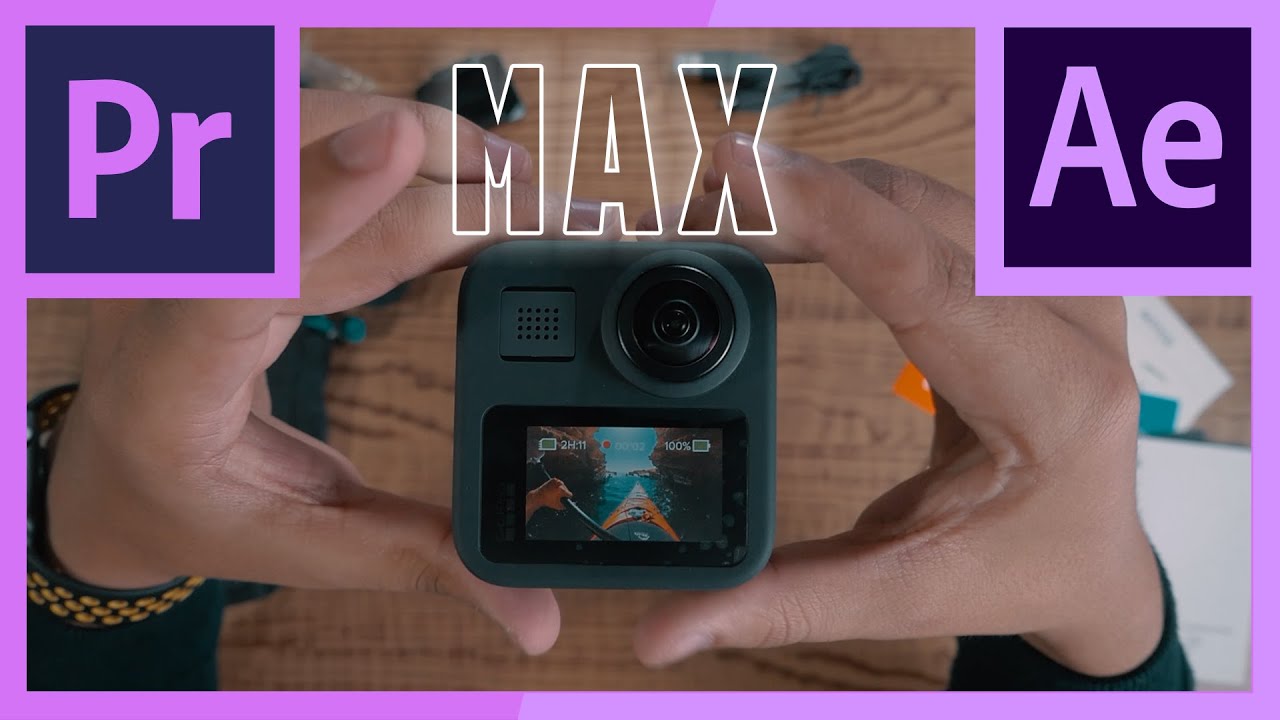 GoPro MaxをPCで編集する方法を解説【Premiere 