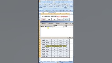 按多条件进行表格内容的排序，不使用函数的排序方式更加简单和实用 #official #office #excel #shorts #排序