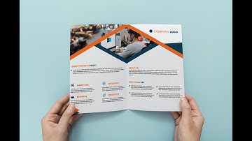 How to create a bi fold brochure in adobe illustrator online