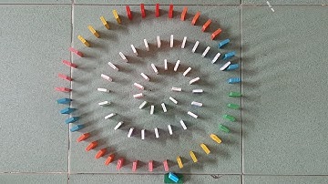 Domino in slow motion! 1/5 | #wilon3101