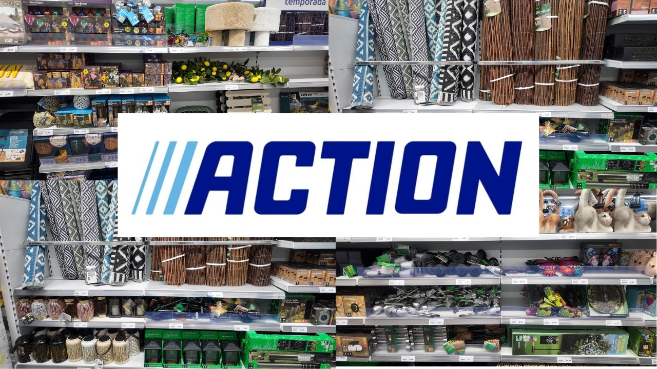 Recorrido por ACTION | Salí sorprendida 😱 Decoración de jardín, luces solares y muebles