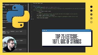 Mastering Recursion in Python with LeetCode's Top 75 | Greatest Common Divisor of Strings | 1071