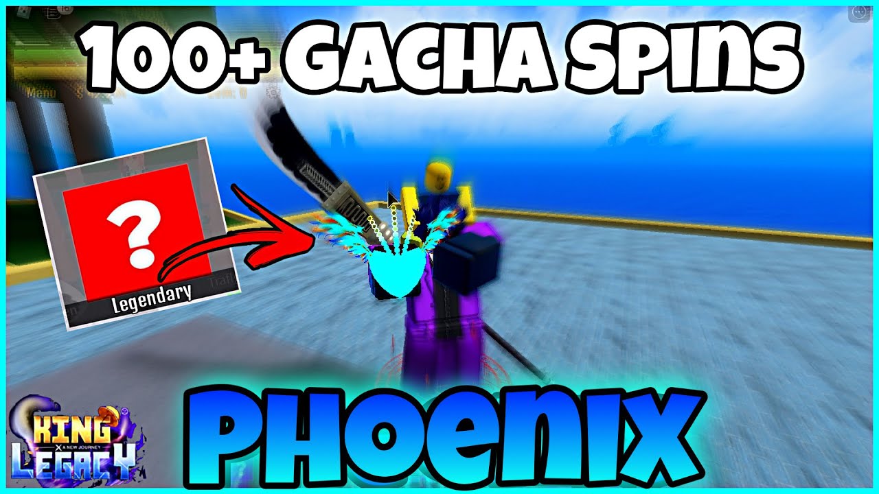 Noob to Max Level Using Phoenix Fruit In King Legacy (Roblox) 