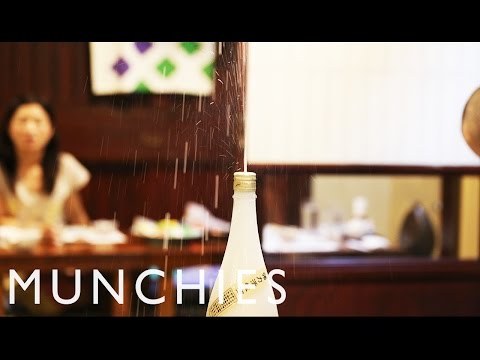 Exploding Sake for Breakfast in Japan: Al-Kee-Hol