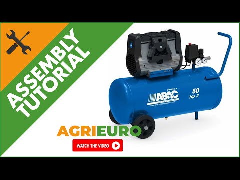 Compresseur d'air 50 litres Abac PRO MONTECARLO L 20