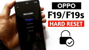 Oppo F19/F19s hard reset screen lock | How to hard reset Oppo F19 pin, pattern, password unlock.