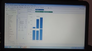 Tableau tutorial -- How to show bar chart in tooltip