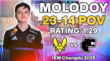 💥 MOLODOY POV: INFERNO AWP TAKEOVER vs Vitality! | GRAND FINAL IEM Chengdu 2025