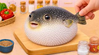 Mini Food Recipe 🐟 How to Make Crunch Fried Fish with Spicy Sauce by Clover Mini Kitchen
