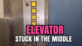 ELEVATOR DOOR STUCK IN THE MIDDLE, 3,000 USD FINE IF NOT FIXED. by leckyjake 12,114 views 1 year ago 9 minutes, 55 seconds