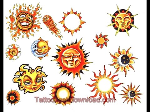 Cartoon Of Tribal Sun Tattoo Designs Stock Illustrations RoyaltyFree  Vector Graphics  Clip Art  iStock