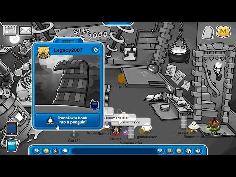 How to be a Sled on Club Penguin Rewritten