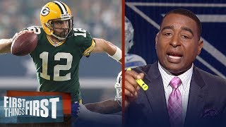 Cris Carter: 'I've never seen anyone throw the football like Aaron Rodgers' | FIRST THINGS FIRST