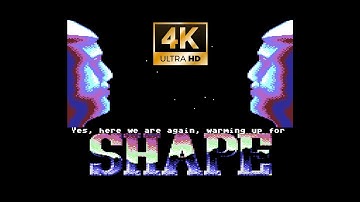 C64 Demo - Warming Up [1991] by SHAPE