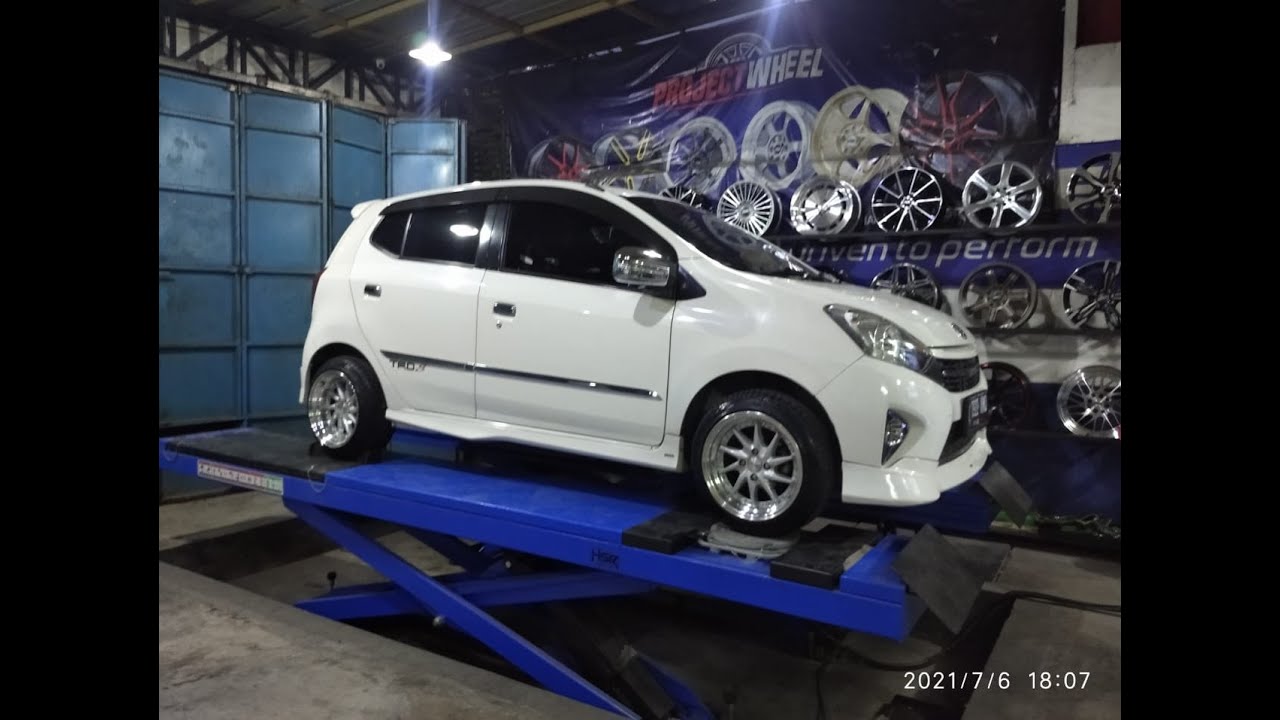 Modifikasi Agya: Sentuhan Sporty dengan Velg Brio RS