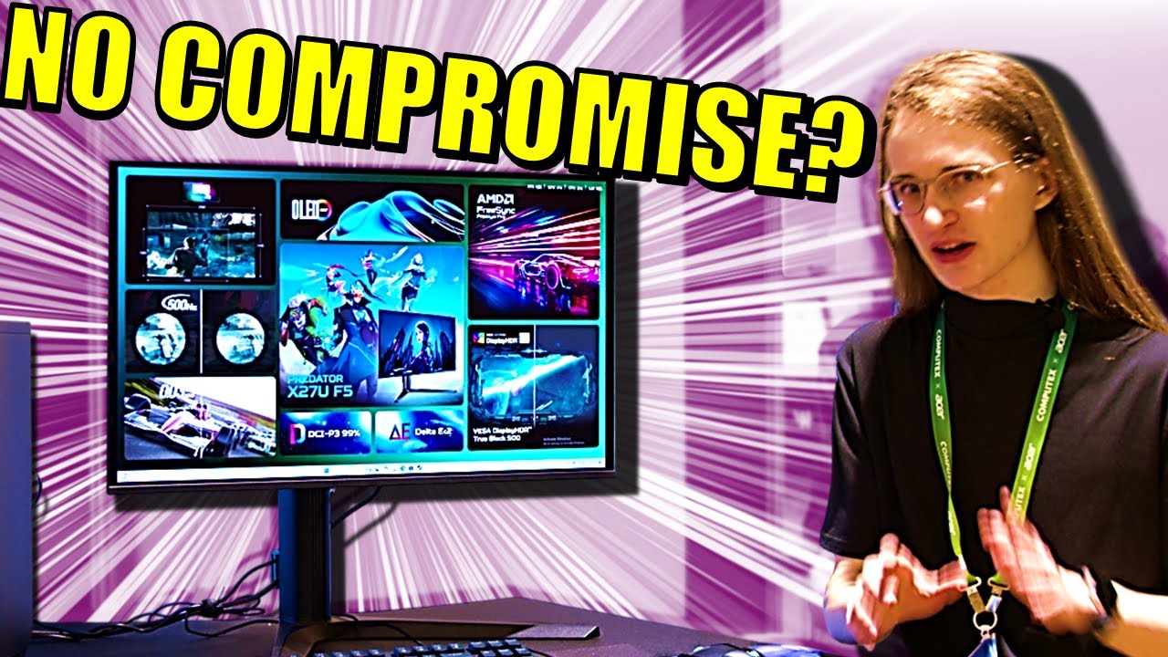 Acer's OVERKILL New Displays! Acer Computex 2025
