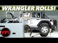 The New 2020 Jeep Wrangler Rolls in Crash Test, But Still Comes Away With Good Ratings!