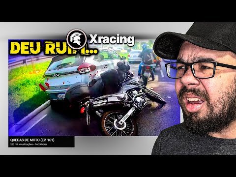 QUEDAS DE MOTO (EP. 161) - REACT XRACING