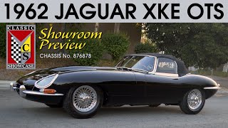 1962 Jaguar XKE Series 1 Roadster - Walk-Around Preview (4K)