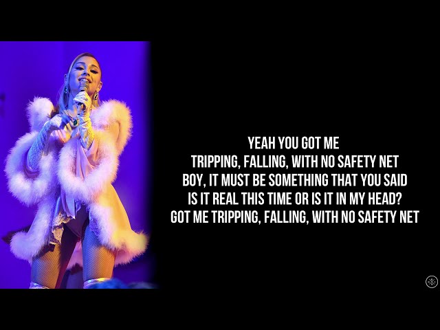 Ariana Grande ft. Ty Dolla $ign - SAFETY NET (Lyrics) class=