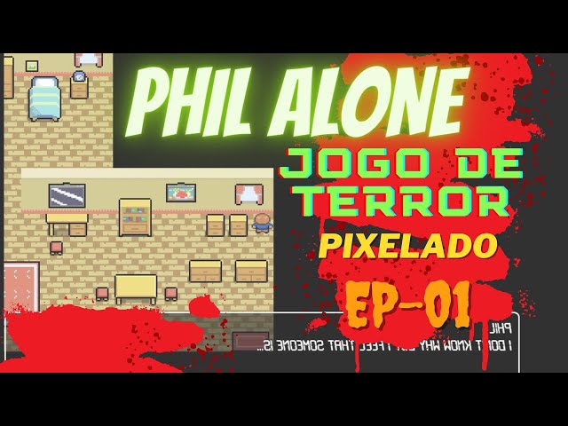 Jogo brasileiro Phil Alone é um puzzle de terror de graça - Drops