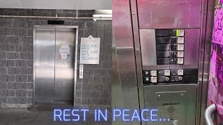 Final Ride | Tired Montgomery Vector Hydraulic Elevator | Former Lloyd Center Mall | Portland, OR