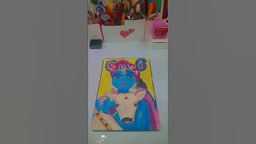 krishna Drawing #youtubeshort #art #viral #drawing #trending #shorts #views