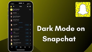 How to Get Dark Mode on Snapchat App | 2021