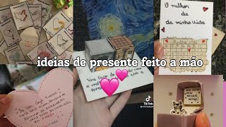 ideias de presente feito a mão (tiktok) parte 10👑💓🤍