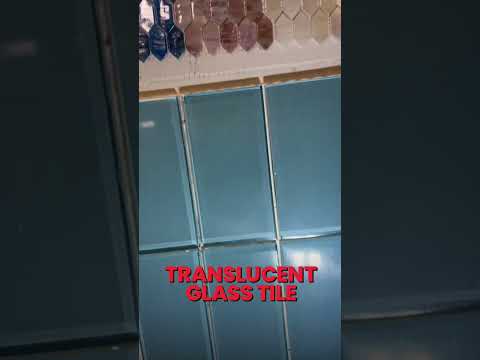 Glass tile grout