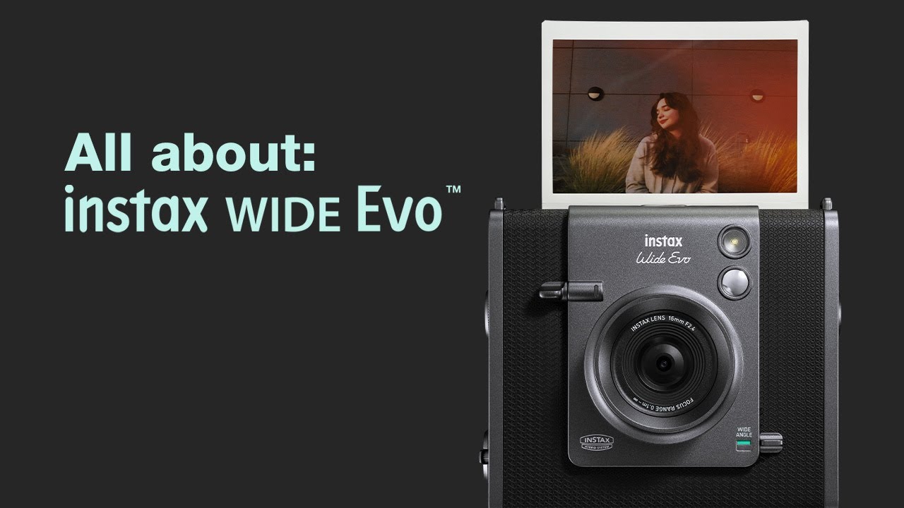 Wide Angle Best Wide Polaroid Camera Fujifilm Instax Wide Evo